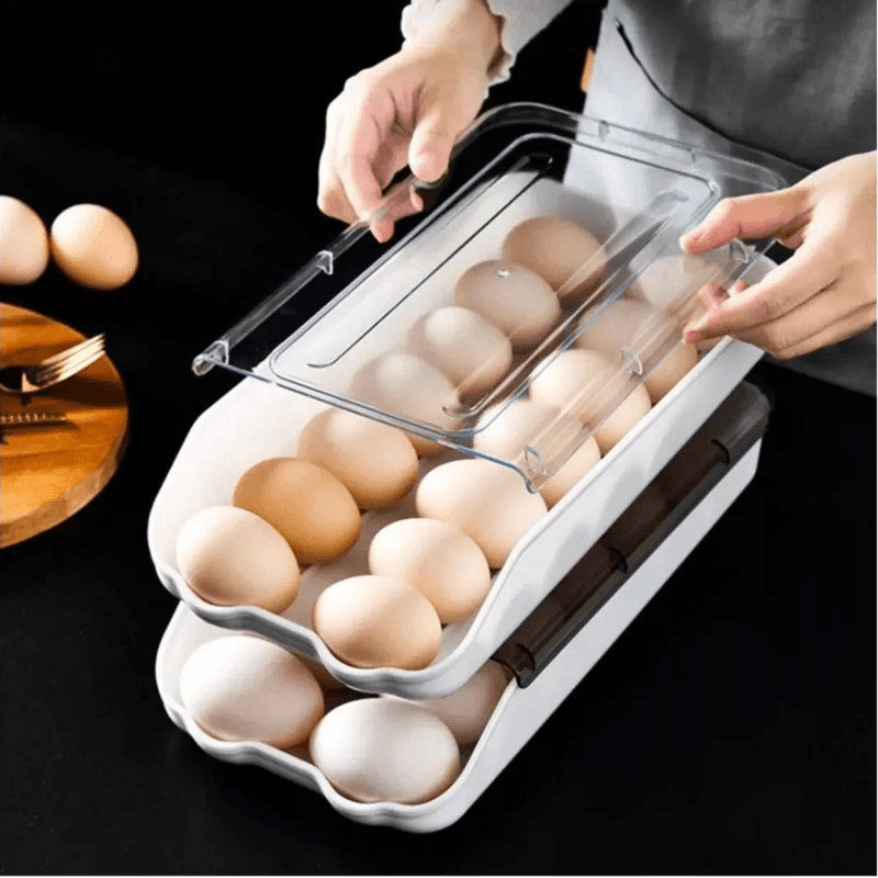 Organizador De Huevos De Plástico