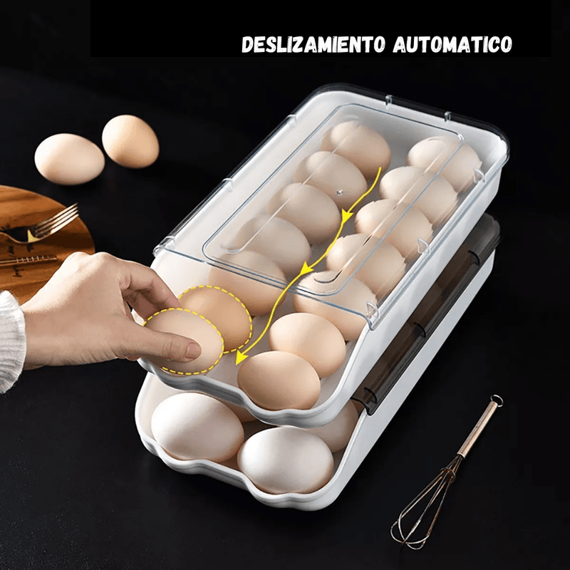 Organizador De Huevos De Plástico