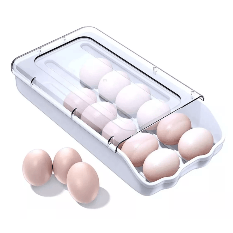 Organizador De Huevos De Plástico