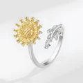 Anillo Girasol Giratorio